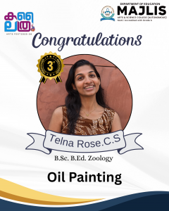 Telna Rose C.S. wins Third Prize