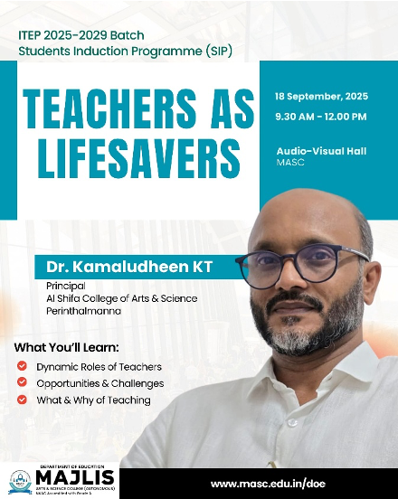 Teachers as Lifesavers