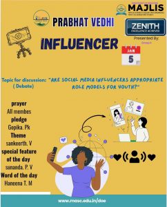 Social Media Influencers: Prabhat Vedhi