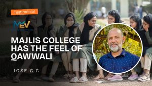 JOSE C.C., Retired teacher fame for Pattum Parachilum comments on Majlis College