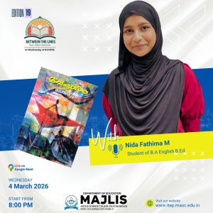 Between te Lines Edition 19: Nida Fathima