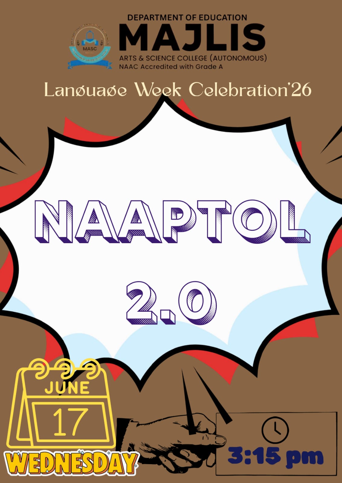NAPTOL 2.0 in Language Week