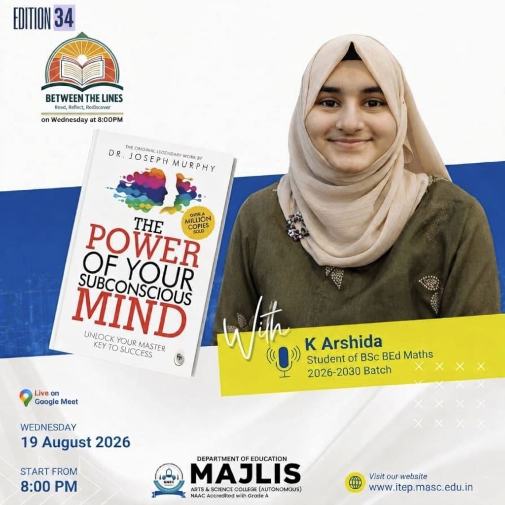Between the Lines Edition 34 Presenter: K Arshida